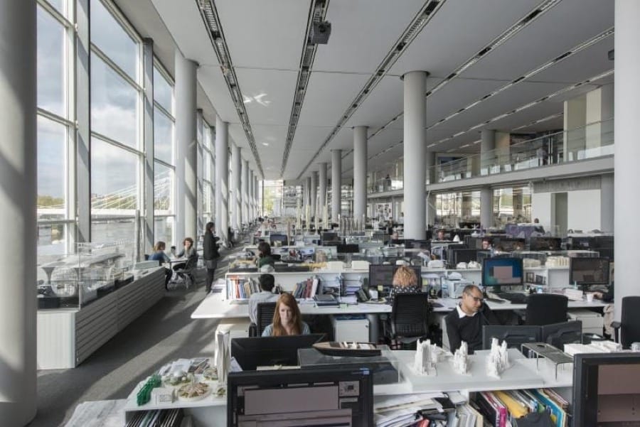 Foto de escritório de Arquitetura e Urbanismo.