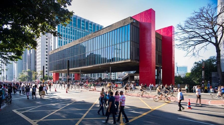 Foto do Museu de Arte de São Paulo (MASP)