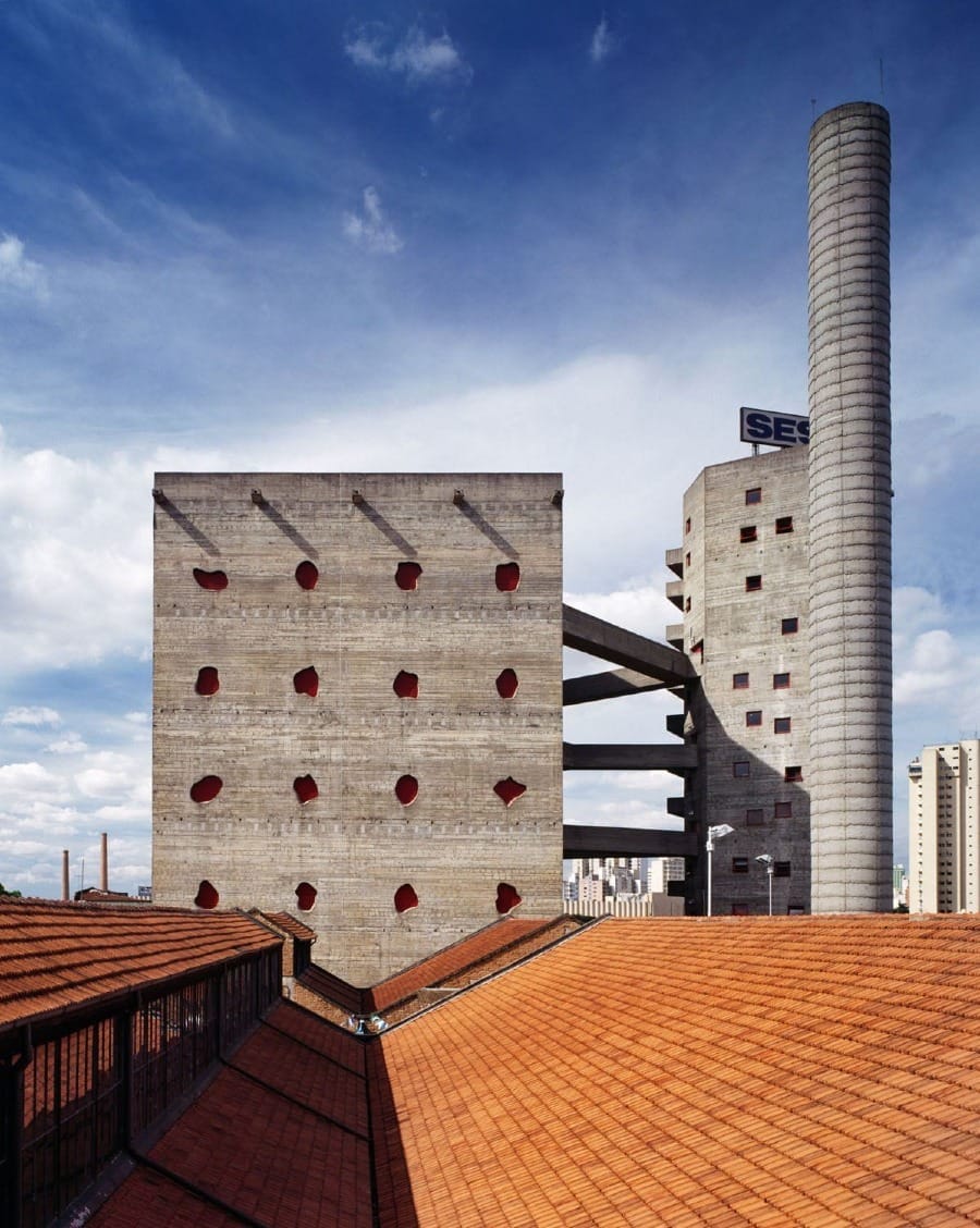 Foto do SESC Pompeia | Lina Bo Bardi