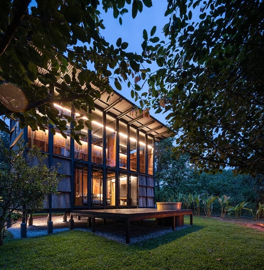 Wood and Mountain Cabin | Sher Maker, Tailândia.