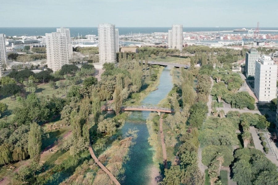 (Con)fluir: o novo tramo do Parque Túria de Valência