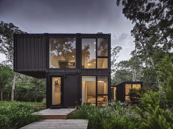 Modulação de containers, design e sustentabilidade.